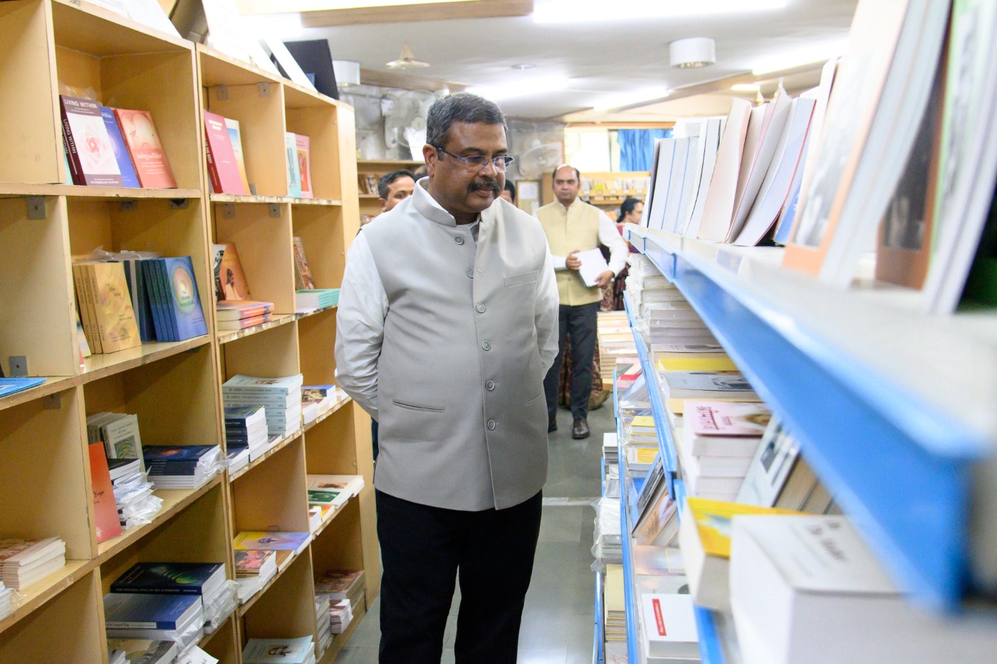 Visit by Dr. Dharmendra Pradhan, Minister of Education